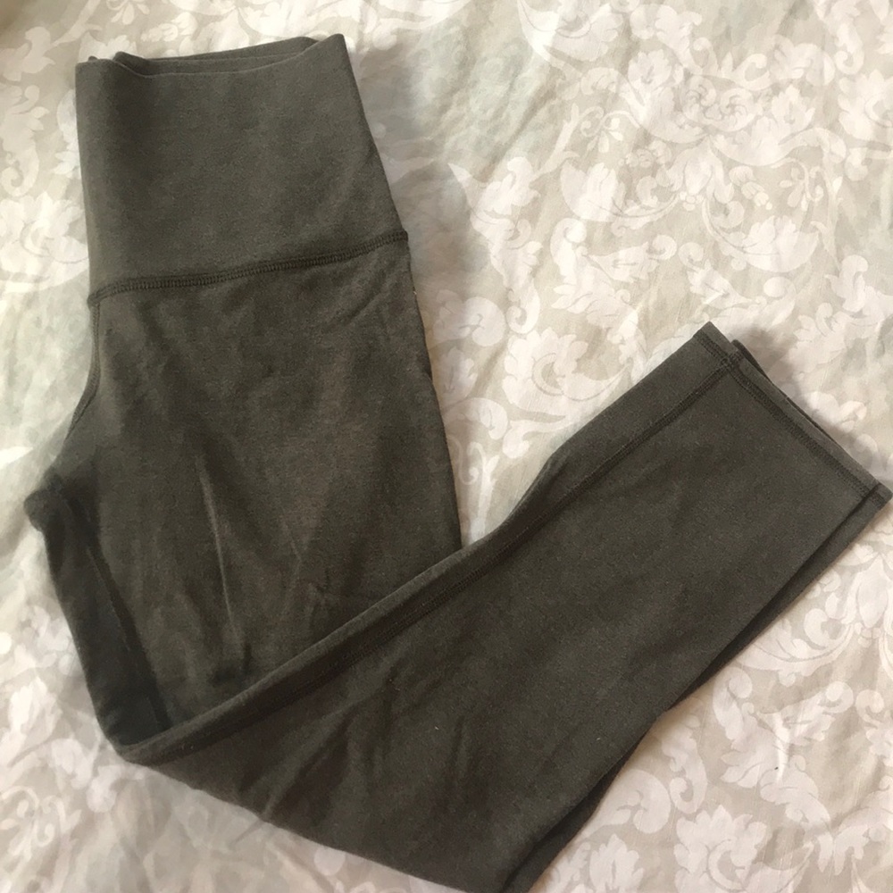 Lululemon crop cotton leggings